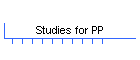 Studies for PP
